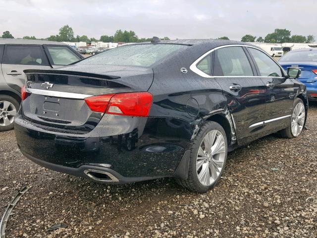 2G1155S36E9100829 - 2014 CHEVROLET IMPALA LTZ BLACK photo 4