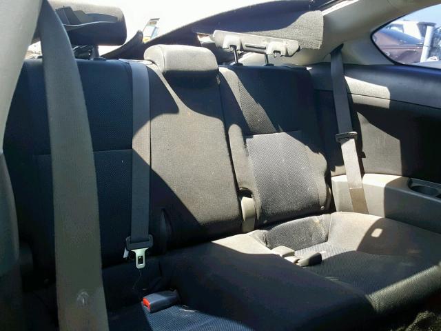 JTKDE177360089706 - 2006 TOYOTA SCION TC ნაცრისფერი ფოტო 6