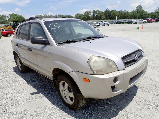 KM8JM12BX6U400349 - 2006 HYUNDAI TUCSON GL SILVER photo 1