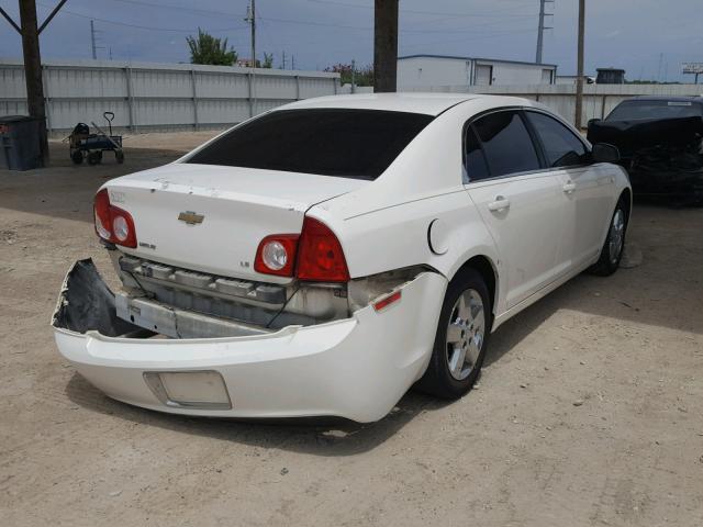 1G1ZG57B68F165690 - 2008 CHEVROLET MALIBU LS თეთრი ფოტო 4