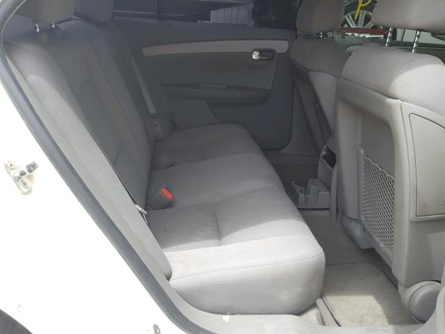 1G1ZG57B68F165690 - 2008 CHEVROLET MALIBU LS თეთრი ფოტო 6