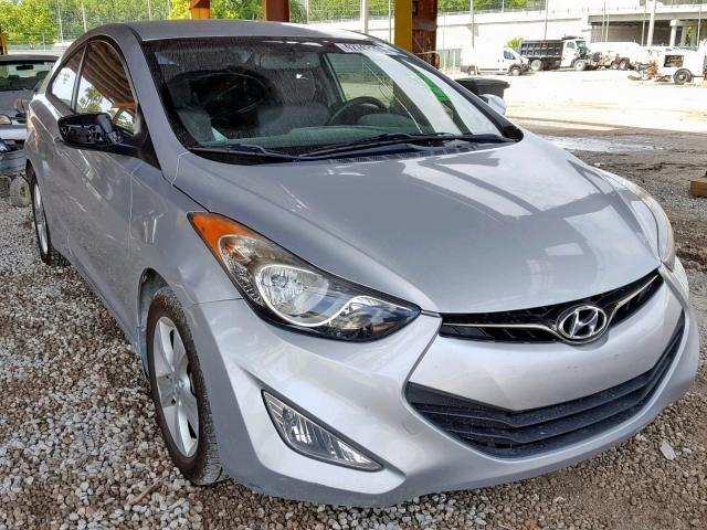 KMHDH6AE0DU011646 - 2013 HYUNDAI ELANTRA CO SILVER photo 1