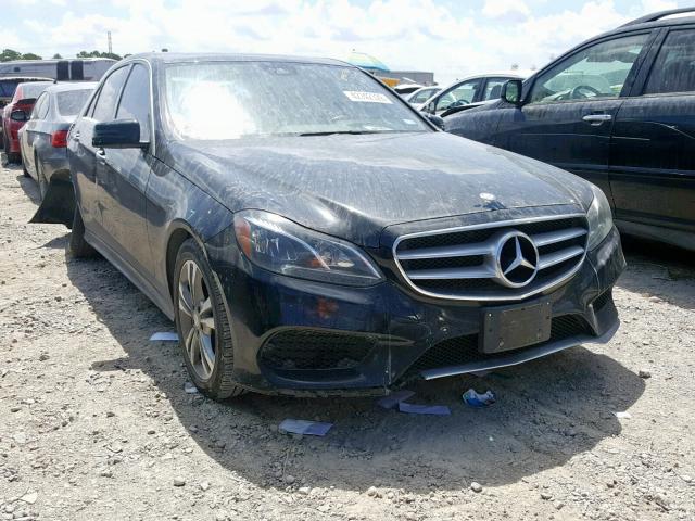 WDDHF5KBXFB131002 - 2015 MERCEDES-BENZ E 350 BLACK photo 1