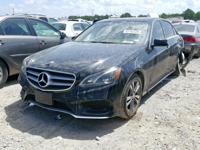 WDDHF5KBXFB131002 - 2015 MERCEDES-BENZ E 350 BLACK photo 2