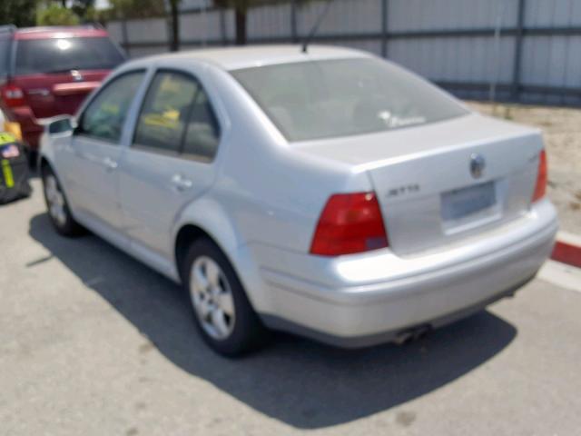 3VWSE69M33M062901 - 2003 VOLKSWAGEN JETTA GLS SILVER photo 3