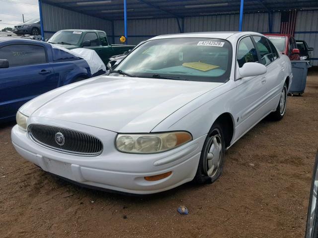 1G4HP54K6Y4122014 - 2000 BUICK LESABRE CU WHITE photo 2