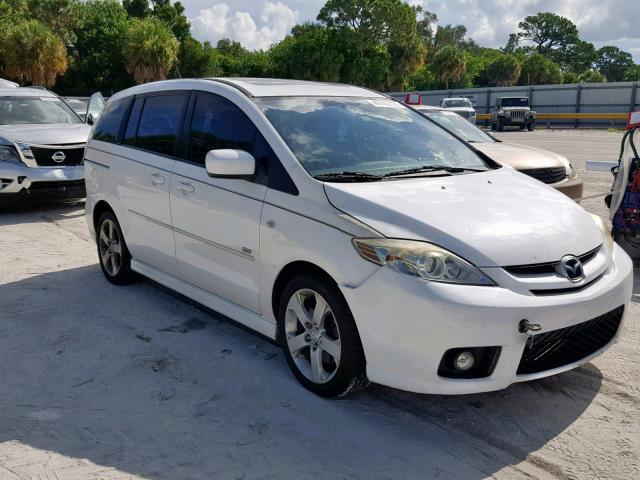 JM1CR293460117942 - 2006 MAZDA 5 WHITE photo 1