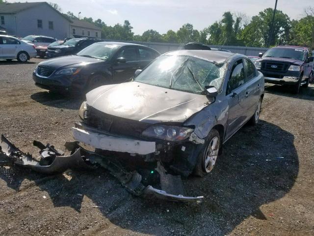 JM1BK32F651338414 - 2005 MAZDA 3 I GRAY photo 2