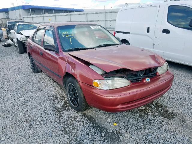 1Y1SK5286XZ442625 - 1999 CHEVROLET GEO PRIZM 栗色 照片 1