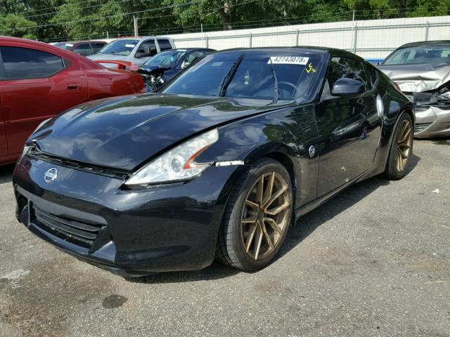 JN1AZ4EH9AM505287 - 2010 NISSAN 370Z BLACK photo 2