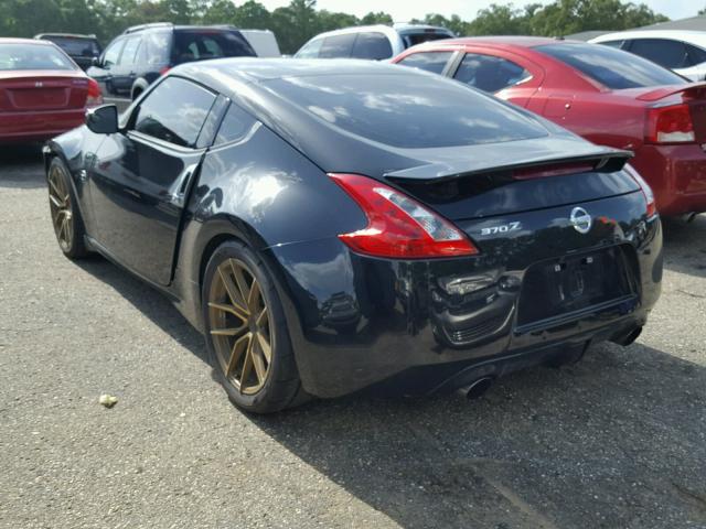 JN1AZ4EH9AM505287 - 2010 NISSAN 370Z BLACK photo 3