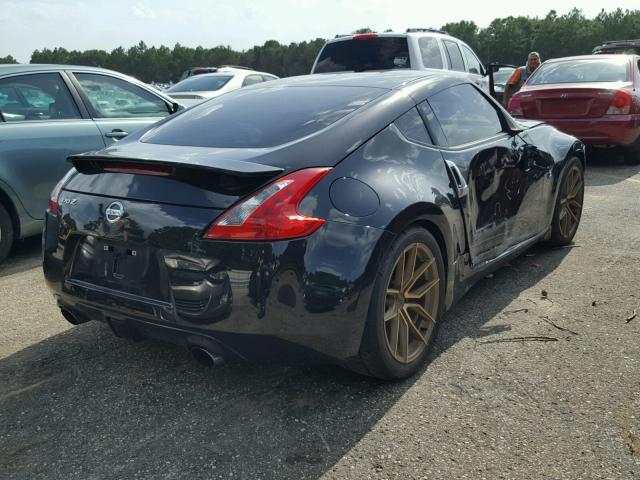 JN1AZ4EH9AM505287 - 2010 NISSAN 370Z BLACK photo 4