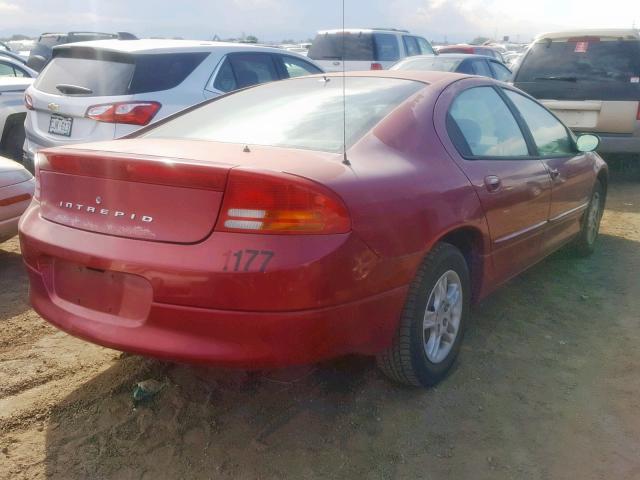 2B3HD46R7XH770868 - 1999 DODGE INTREPID MAROON photo 4