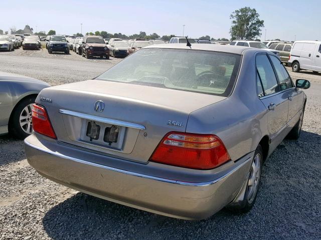 JH4KA96652C002350 - 2002 ACURA 3.5RL TAN photo 4