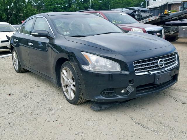 1N4AA5AP8AC805745 - 2010 NISSAN MAXIMA S BLACK photo 1