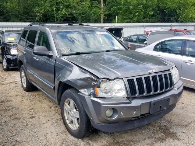 1J8GR48K27C674072 - 2007 JEEP GRAND CHER GRAY photo 1