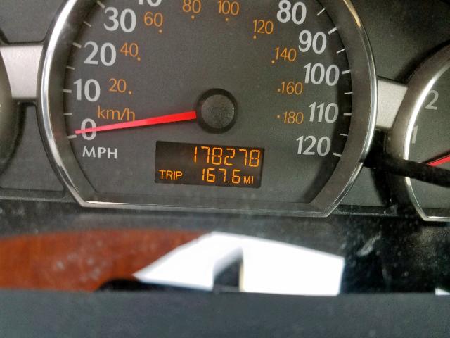 1G8AF52F15Z158264 - 2005 SATURN ION LEVEL SILVER photo 8