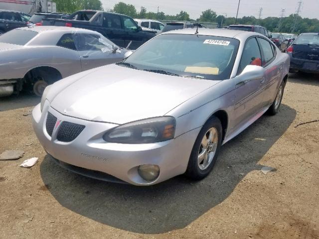 2G2WP522851348453 - 2005 PONTIAC GRAND PRIX SILVER photo 2
