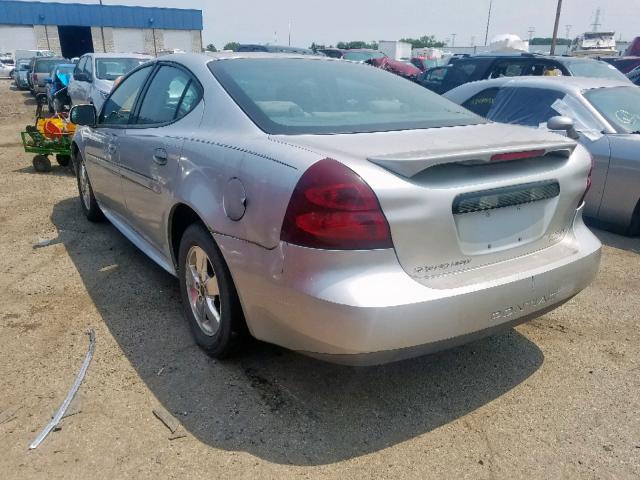 2G2WP522851348453 - 2005 PONTIAC GRAND PRIX SILVER photo 3