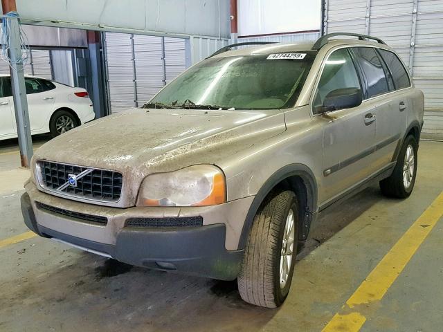 YV1CZ91HX41053598 - 2004 VOLVO XC90 T6 GOLD photo 2