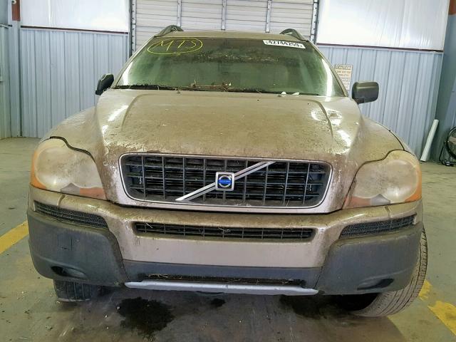 YV1CZ91HX41053598 - 2004 VOLVO XC90 T6 GOLD photo 9