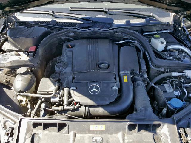 WDDGJ4HB6CF772454 - 2012 MERCEDES-BENZ C 250 BLACK photo 7