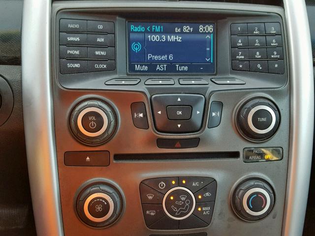 2FMDK3GC2DBB98609 - 2013 FORD EDGE SE SILVER photo 9