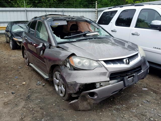 5J8TB18507A001023 - 2007 ACURA RDX TECHNO GRAY photo 1