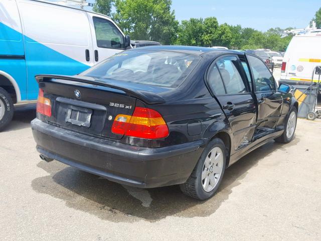 WBAEU334X5PR19865 - 2005 BMW 325 XI BLACK photo 4