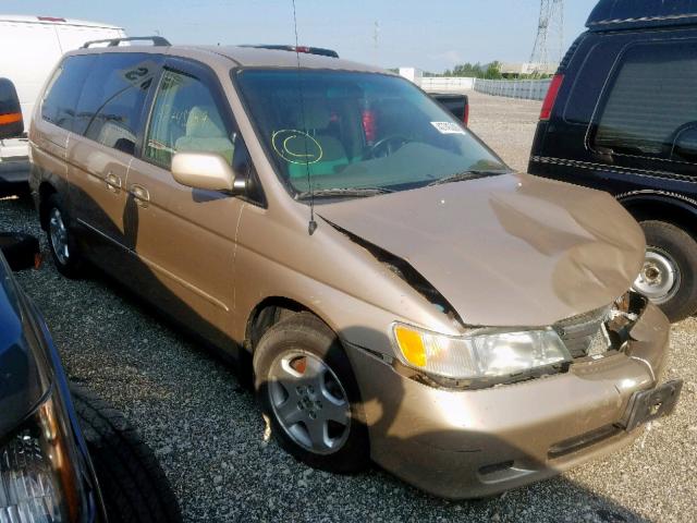 2HKRL18691H615423 - 2001 HONDA ODYSSEY EX TAN photo 1