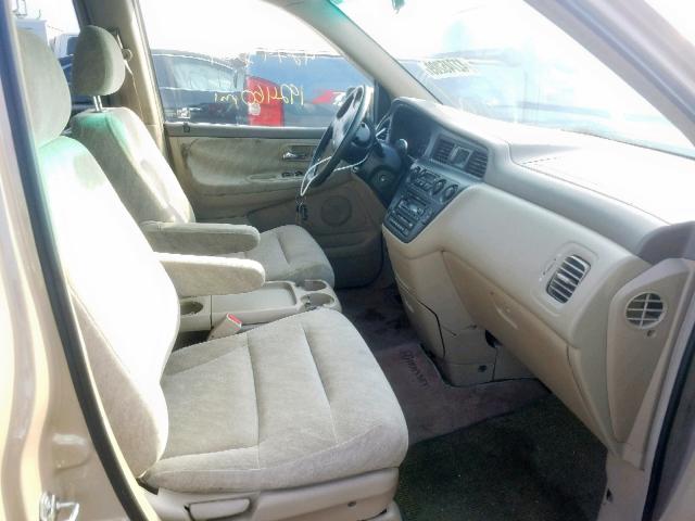 2HKRL18691H615423 - 2001 HONDA ODYSSEY EX TAN photo 5