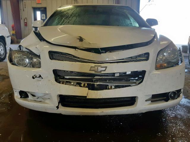 1G1ZK57B19F145332 - 2009 CHEVROLET MALIBU LTZ თეთრი ფოტო 9