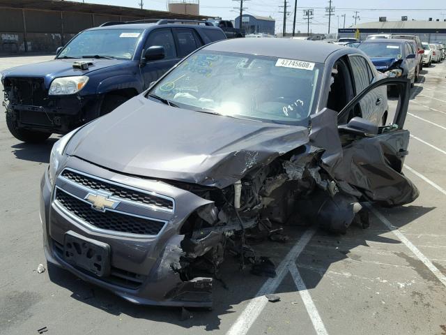 1G11E5SAXDF226132 - 2013 CHEVROLET MALIBU 2LT GRAY photo 2