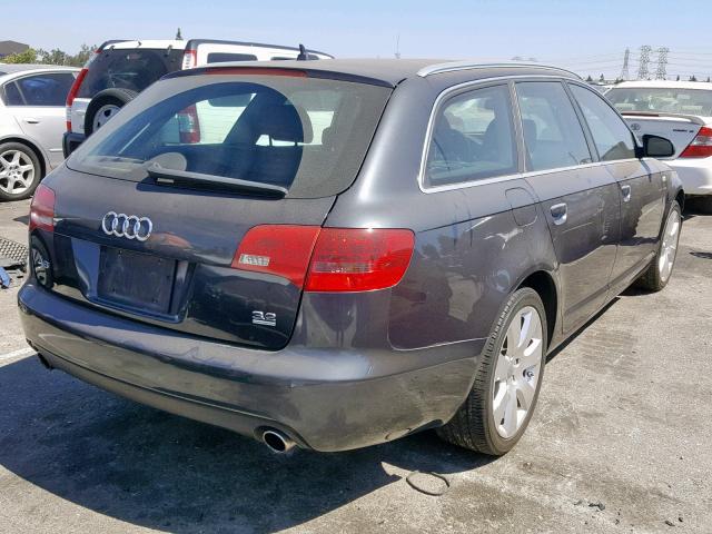 WAUKH74F57N167666 - 2007 AUDI A6 AVANT Q CHARCOAL photo 4