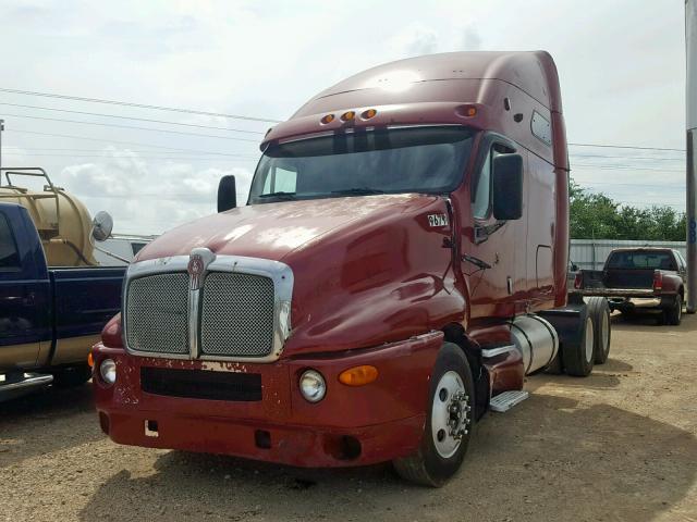 1XKTD99X2WJ746303 - 1998 KENWORTH CONSTRUCTI RED photo 2