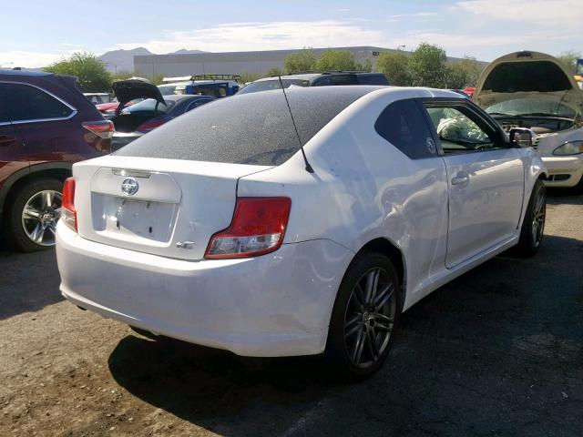 JTKJF5C79D3063393 - 2013 TOYOTA SCION TC თეთრი ფოტო 4