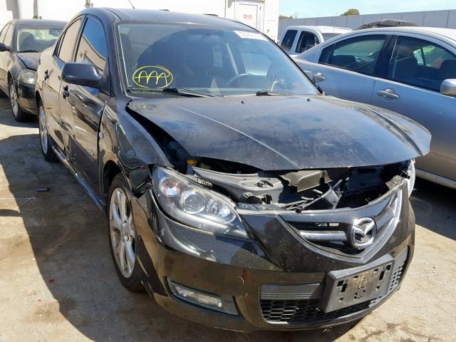 JM1BK324291188659 - 2009 MAZDA 3 S BLACK photo 1