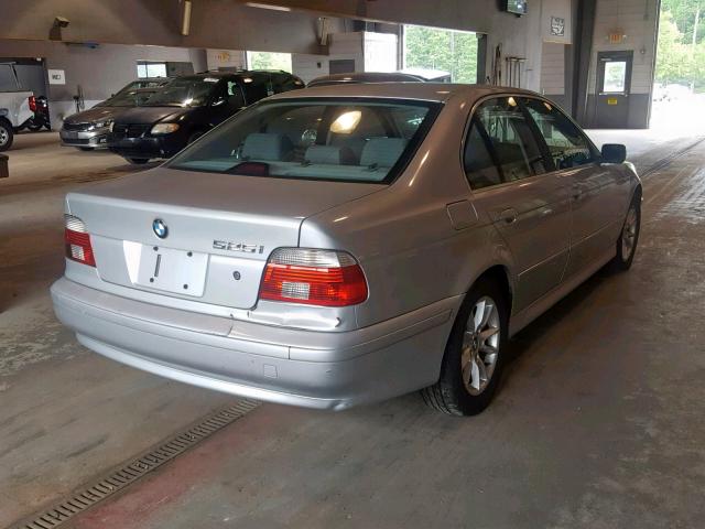 WBADT43433GY99539 - 2003 BMW 525 I AUTO Gümüş foto 4