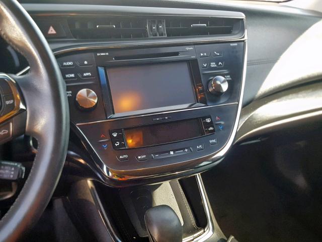 4T1BK1EB2HU247930 - 2017 TOYOTA AVALON XLE CHARCOAL photo 9