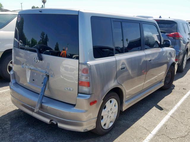 JTLKT324464123517 - 2006 TOYOTA SCION XB 灰色 照片 4