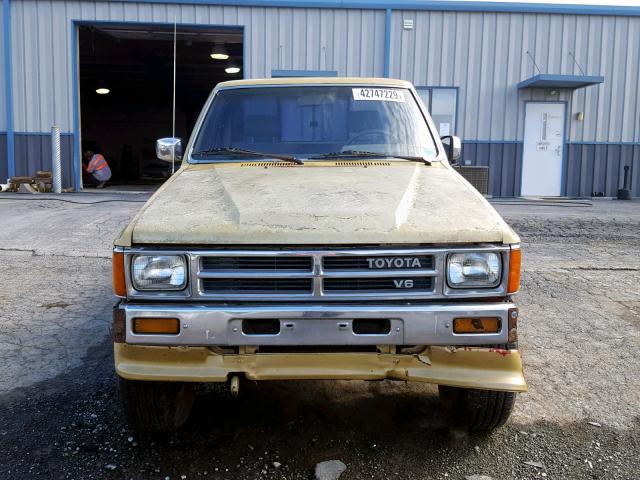 JT4VN67M5J0009216 - 1988 TOYOTA PICKUP SHO GOLD photo 9