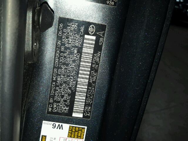 JTKDE167770155340 - 2007 TOYOTA SCION TC 石墨色 照片 10