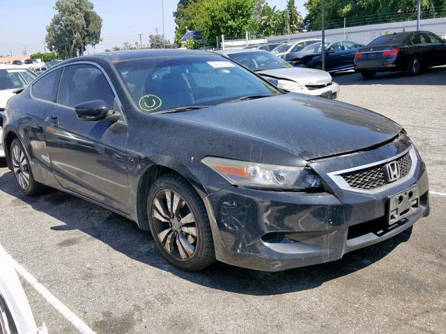 1HGCS12809A008365 - 2009 HONDA ACCORD EXL BLACK photo 1