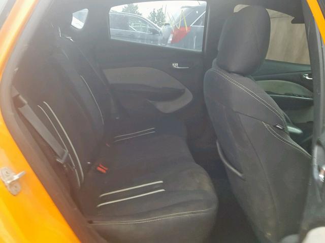 1C3CDFBB1ED668896 - 2014 DODGE DART SXT ORANGE photo 6