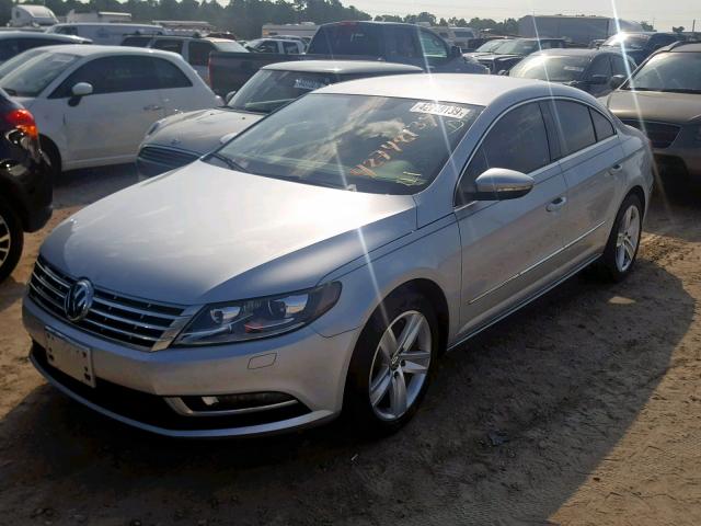 WVWBN7AN6GE516471 - 2016 VOLKSWAGEN CC BASE SILVER photo 2