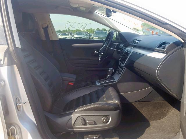 WVWBN7AN6GE516471 - 2016 VOLKSWAGEN CC BASE SILVER photo 5