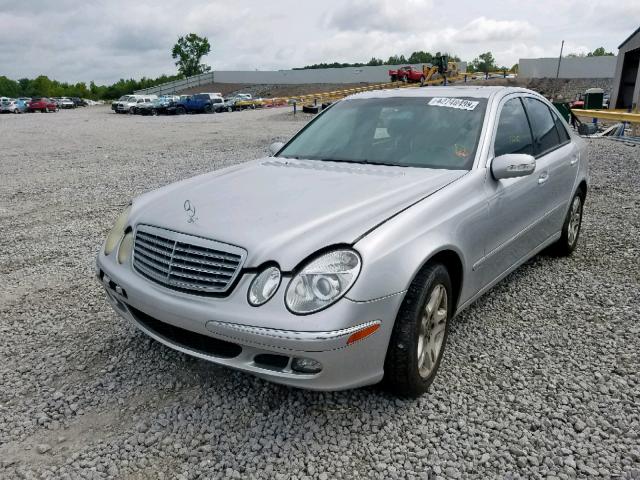 WDBUF56J86A771885 - 2006 MERCEDES-BENZ E 350 GRAY photo 2