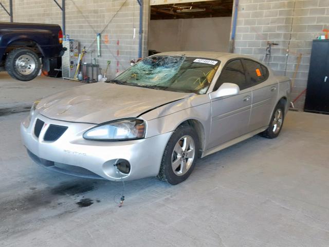2G2WP522X51215063 - 2005 PONTIAC GRAND PRIX SILVER photo 2