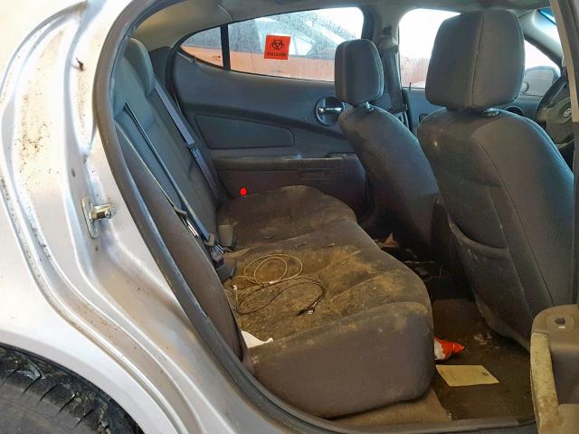 2G2WP522X51215063 - 2005 PONTIAC GRAND PRIX SILVER photo 6