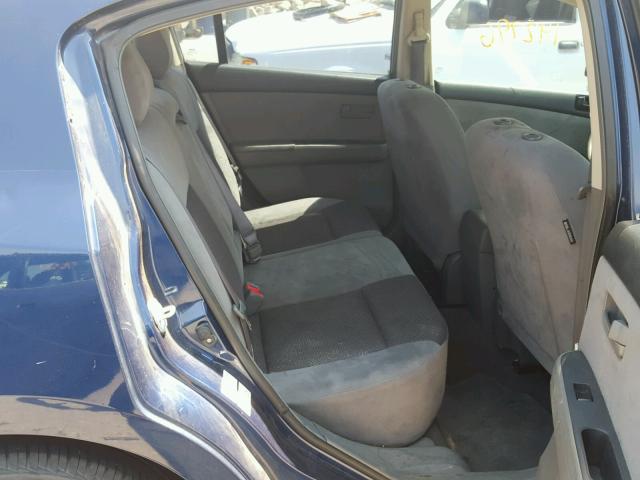 3N1AB61E27L621767 - 2007 NISSAN SENTRA 2.0 BLUE photo 6